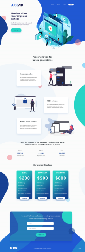 Web Design by pb for this project | Design: #20970908