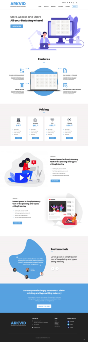 Web Design by pb for this project | Design: #20970916