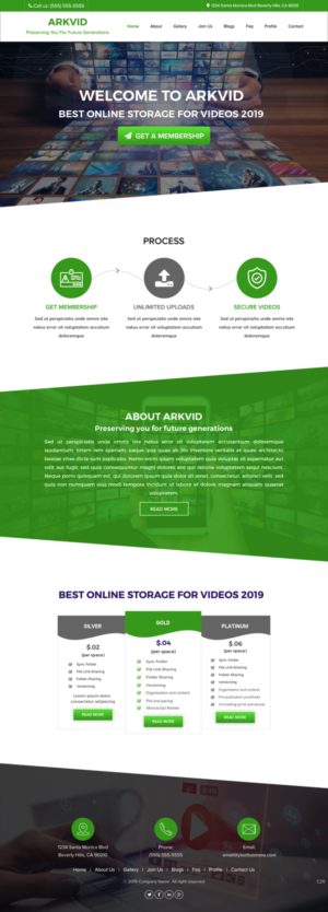 Web Design by pb for this project | Design: #21060404