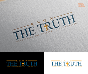 Know the Truth: Understand the Culture: Live the Faith | Logo Design by step forward 2