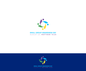 Small Group Awareness Day,  August 20, Matthew 18:20 | Design de Logo par Vetroff