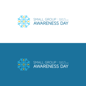 Small Group Awareness Day,  August 20, Matthew 18:20 | Design de Logo par Paperfox Designs