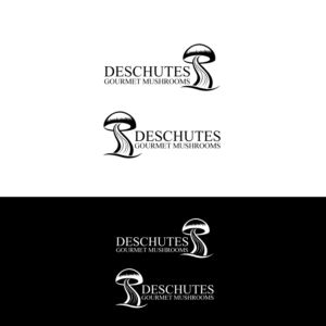 Deschutes Gourmet Mushrooms | Diseño de Logo por sankar999