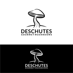 Deschutes Gourmet Mushrooms | Logo-Design von DesignLima