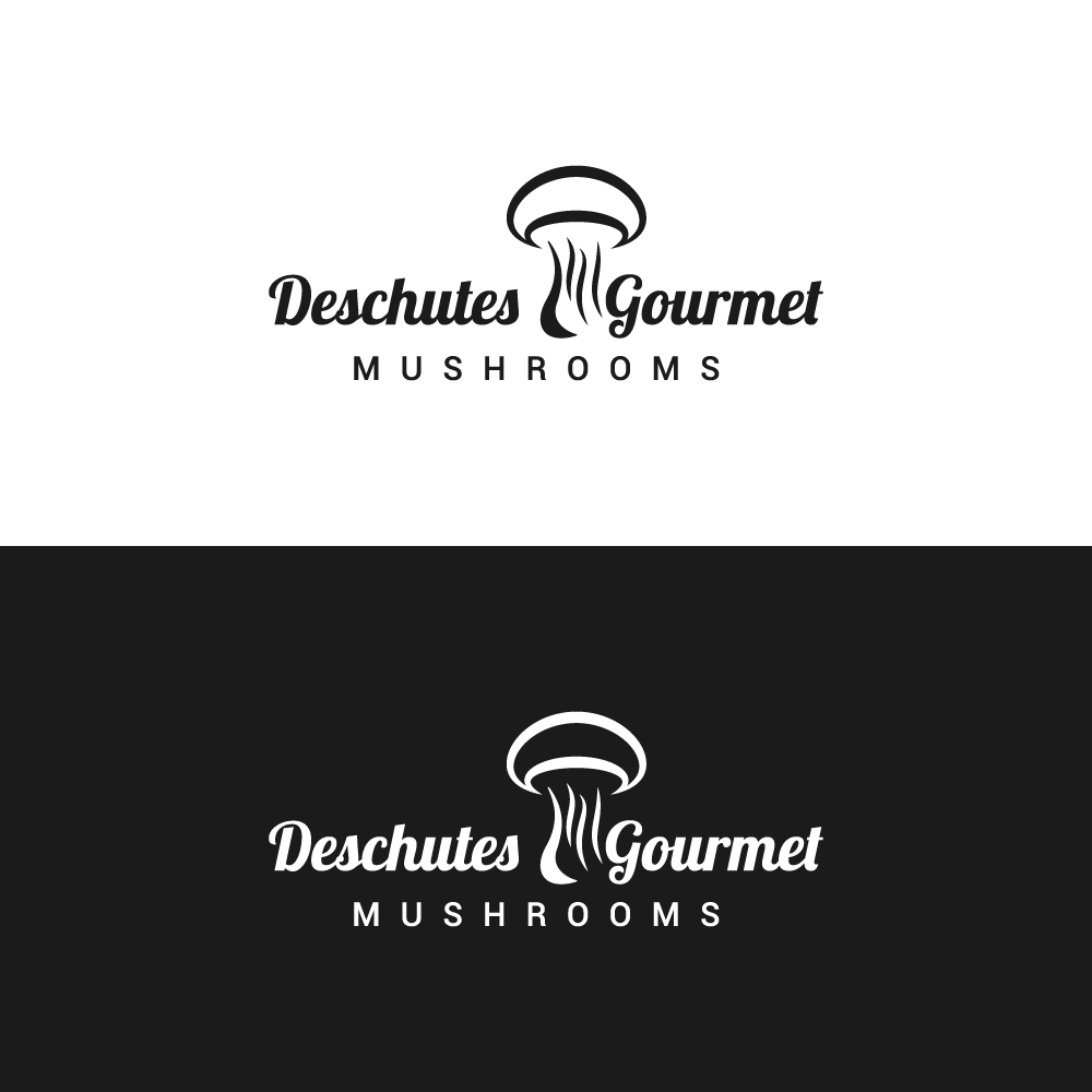 Logo Design by Deceneu for Deschutes Gourmet Mushrooms | Design #20949303