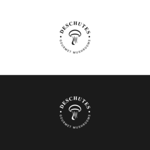 Logo Design by Deceneu for Deschutes Gourmet Mushrooms | Design: #20988276