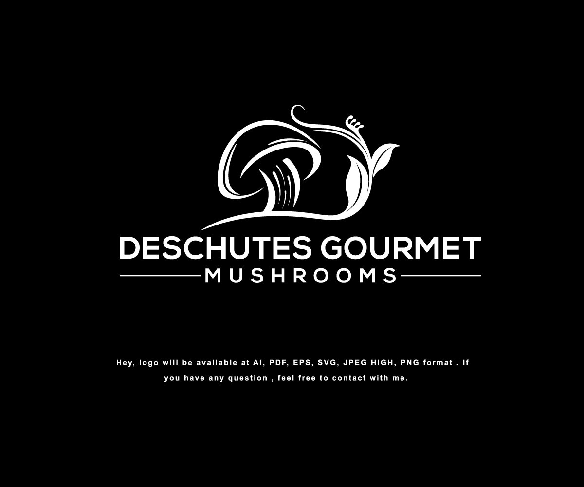 Logo Design by Design Solving for Deschutes Gourmet Mushrooms | Design #20946567