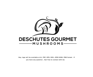 Logo Design by Design Solving for Deschutes Gourmet Mushrooms | Design: #20946568