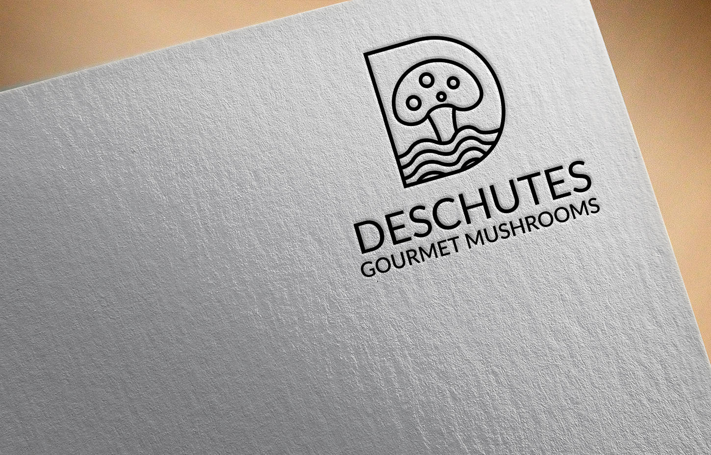 Logo Design by Bang Bang for Deschutes Gourmet Mushrooms | Design #20947988