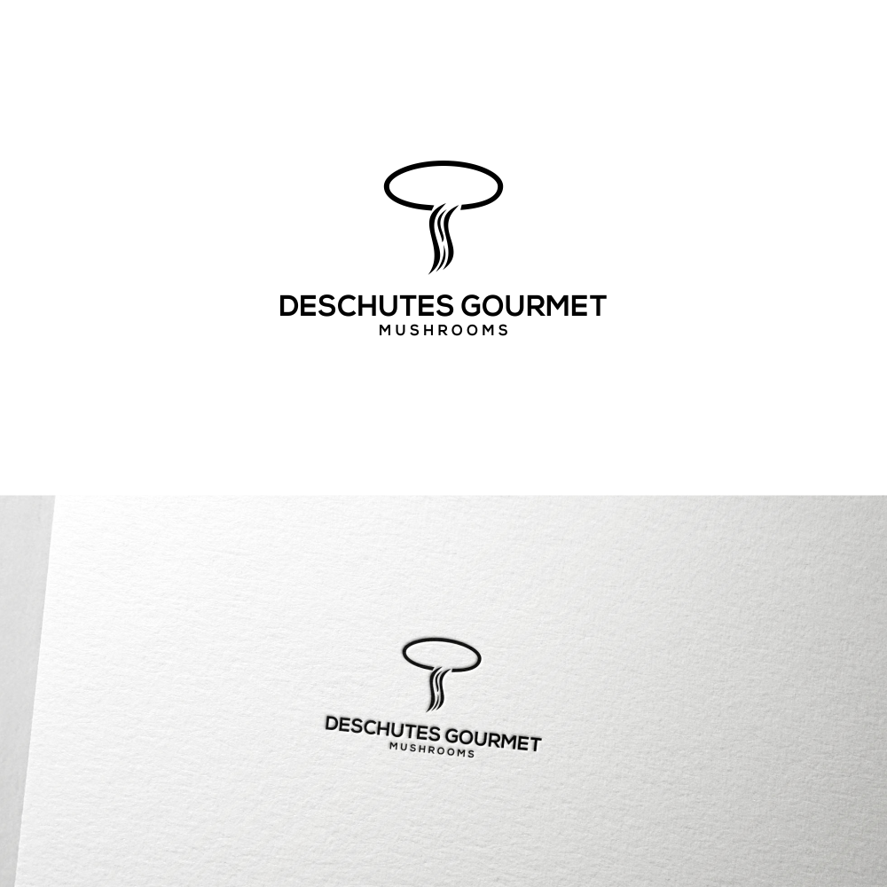 Logo Design by rinaldoajigunadi 2 for Deschutes Gourmet Mushrooms | Design #20955496