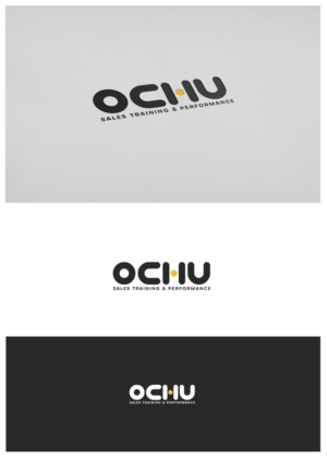 I would like the top line to say OCHU (or at least featured prominently), and at the bottom (or creatively integrated ) SALES  TRAINING & PERFORMANCE.  | Logo Design by goranvisnjic82