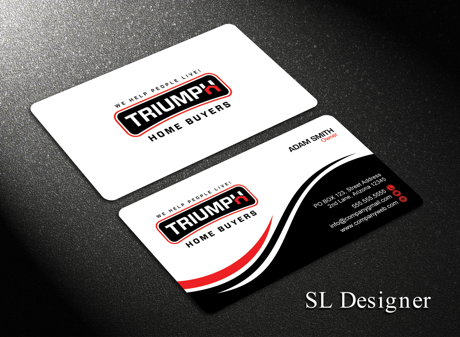 Business Card Design by SL Designer for this project | Design #20952327
