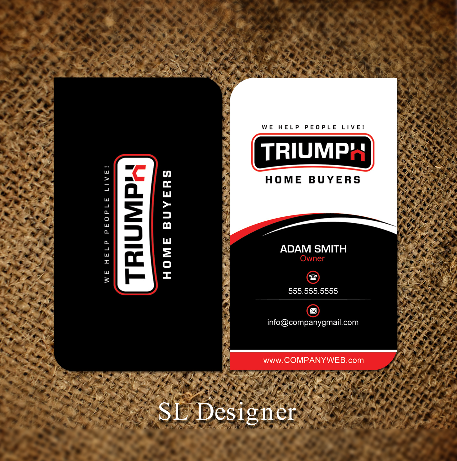 Business Card Design by SL Designer for this project | Design #20952348