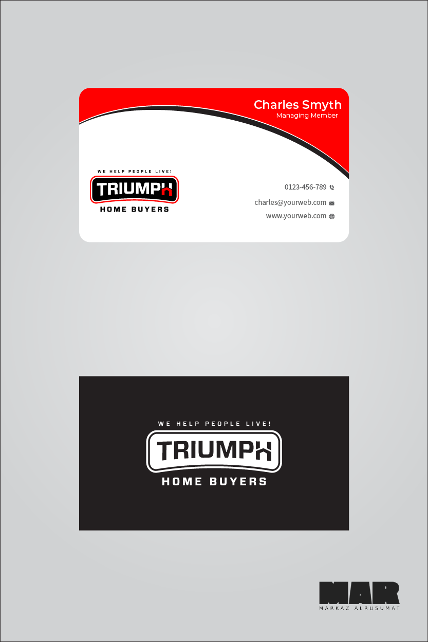 Business Card Design by MarkazAlrusumatOfficial for this project | Design #20983935