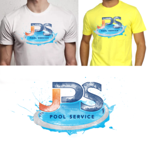 T-shirt Design by Ann_RS - Anelia for JPS POOL SERVICE | Design #20948371