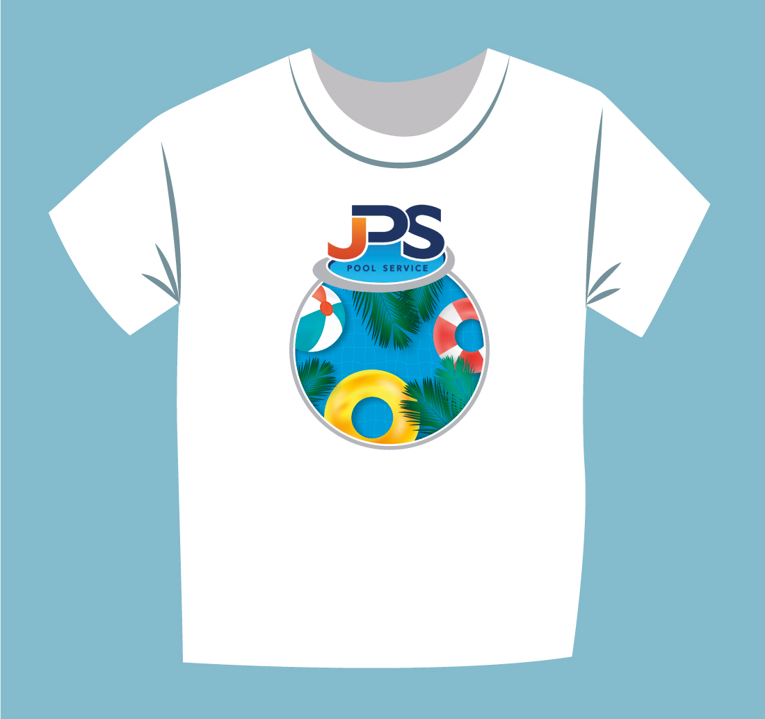 T-shirt Design by Alaya for JPS POOL SERVICE | Design #20956904