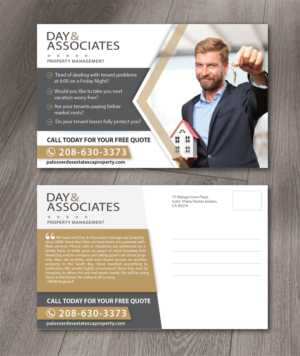Day & Associates Property Management | Diseño de Postal por alex989