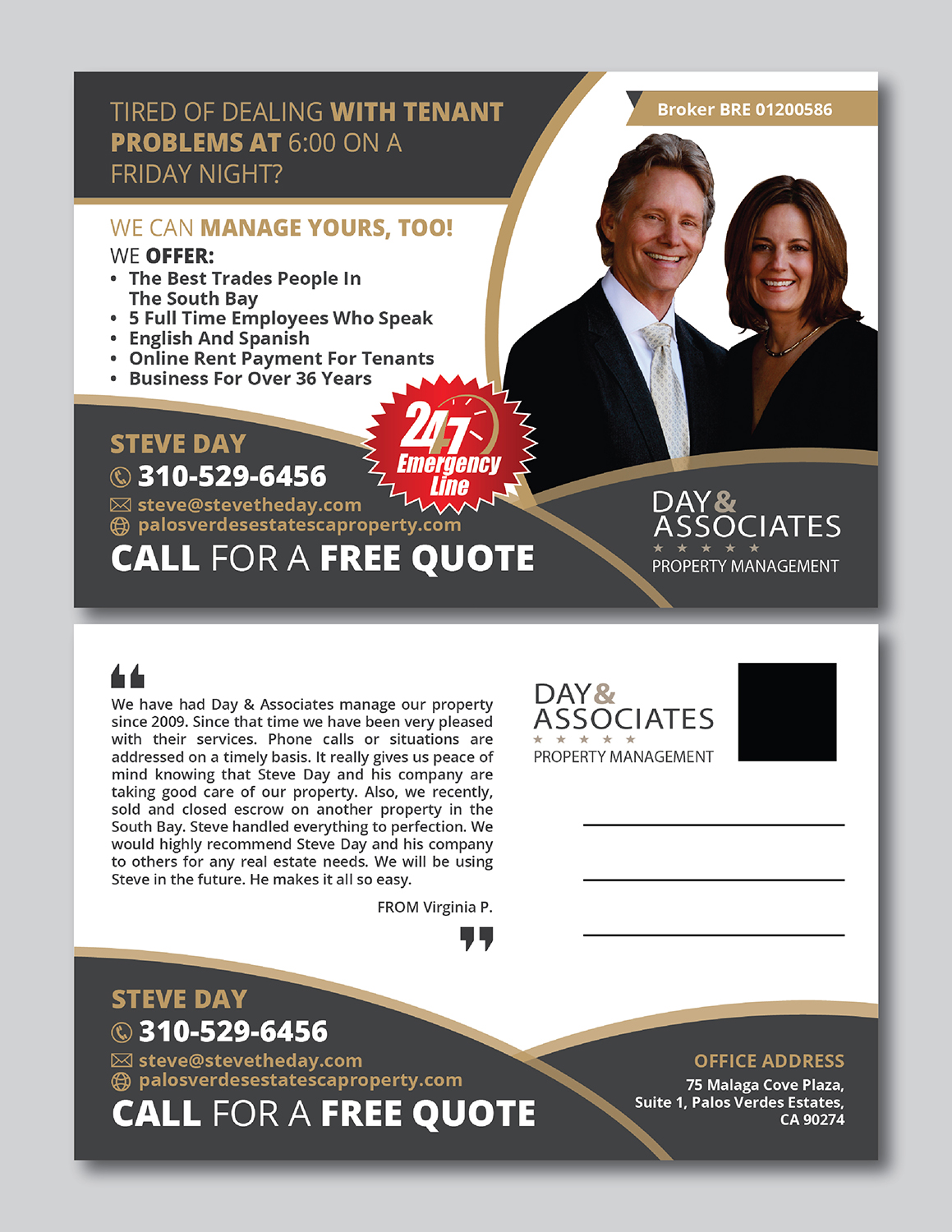 Postcard Design by Deziners Zone for this project | Design #20959165