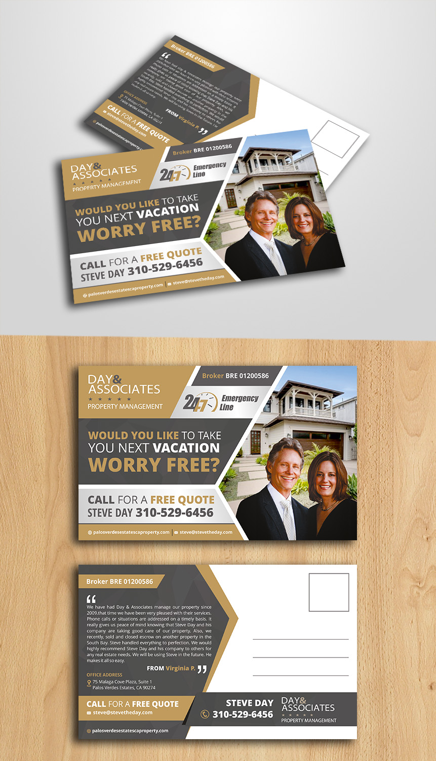 Postcard Design by ecorokerz for this project | Design #20965744