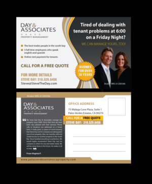 Postcard Design by meet007 for this project | Design: #20958890