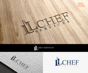 LL Chef Services | Logo Design by step forward 2