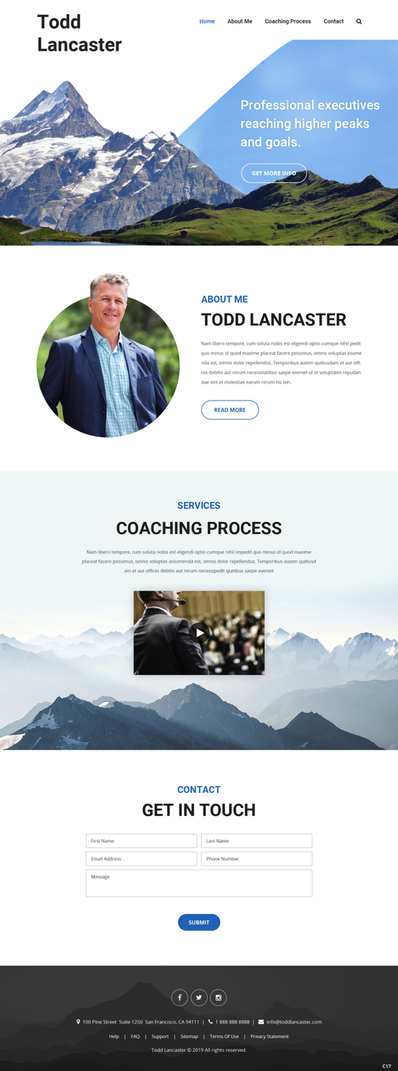 Web Design by pb for this project | Design #20962082