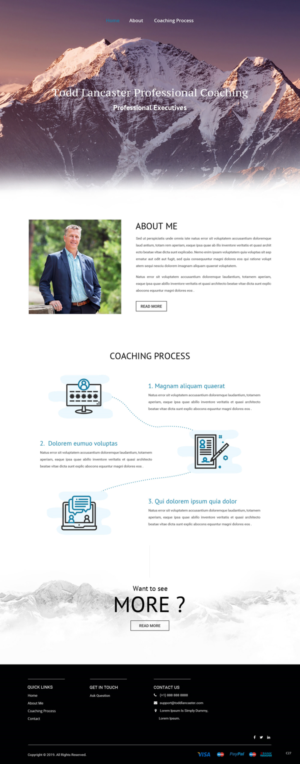 Web Design by pb for this project | Design: #20962083