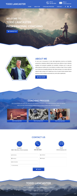 Web Design by pb for this project | Design: #20962085