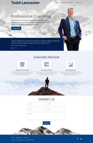 Web Design by pb for this project | Design: #20962091