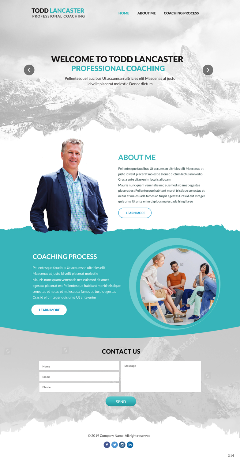 Web Design by pb for this project | Design #20962096