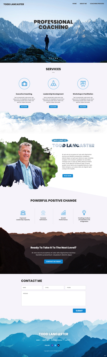 Web Design by pb for this project | Design #20962098