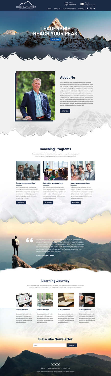 Web Design by pb for this project | Design #21072009