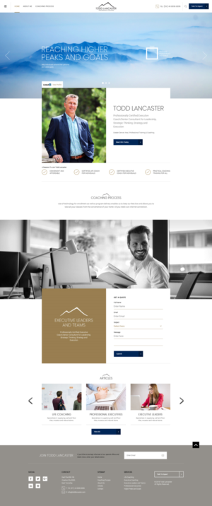 Web-Design von Sujit Banerjee für dieses Projekt | Design: #20969112