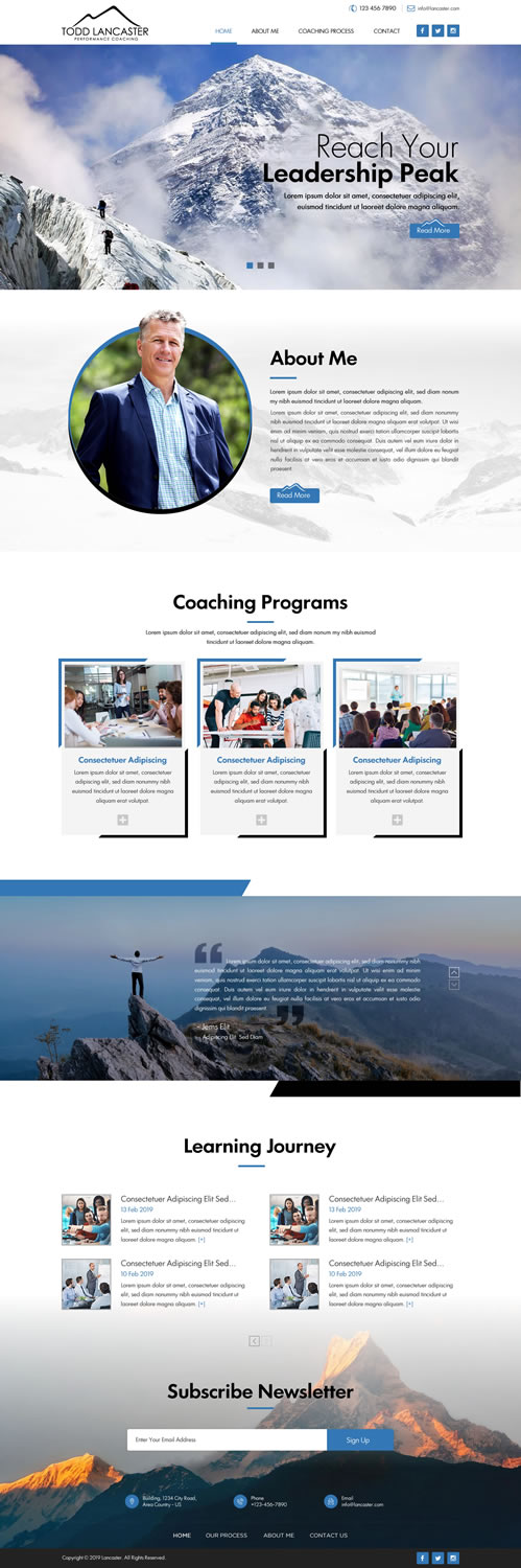 Web Design by Sbss for this project | Design #21018693