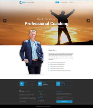 Web-Design von Abhinav Katiyar für dieses Projekt | Design: #20956355