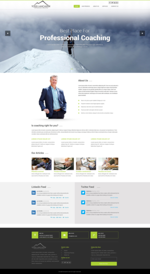 Web-Design von Abhinav Katiyar für dieses Projekt | Design: #20974618