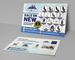 Postcard Design by Deziners Zone for Chicago Ophthalmic Services, Inc | Design: #20949881