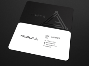 Triple A Technology Business Card Contest | Design de Carte de Visite par Riz'