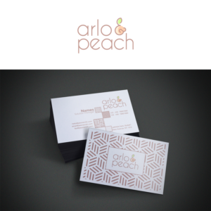 Arlo & Peach | Design de Logo par S. Shin