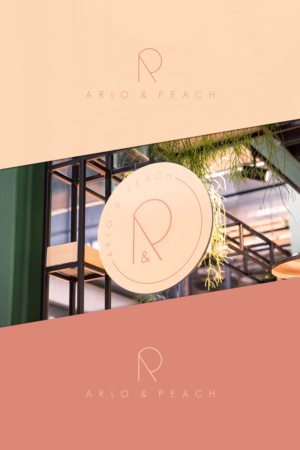 Arlo & Peach | Design de Logo par GBDESIGN
