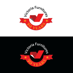 Logo for celebrating 50 years of business | Graphic Design by emptyboxgraphics
