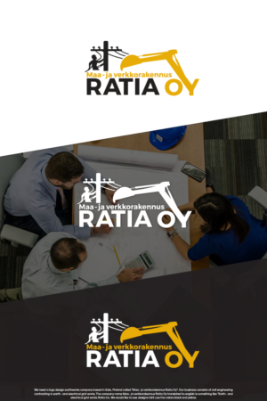 Maa- ja Verkkorakennus Ratia Oy | Logo Design by GBDESIGN