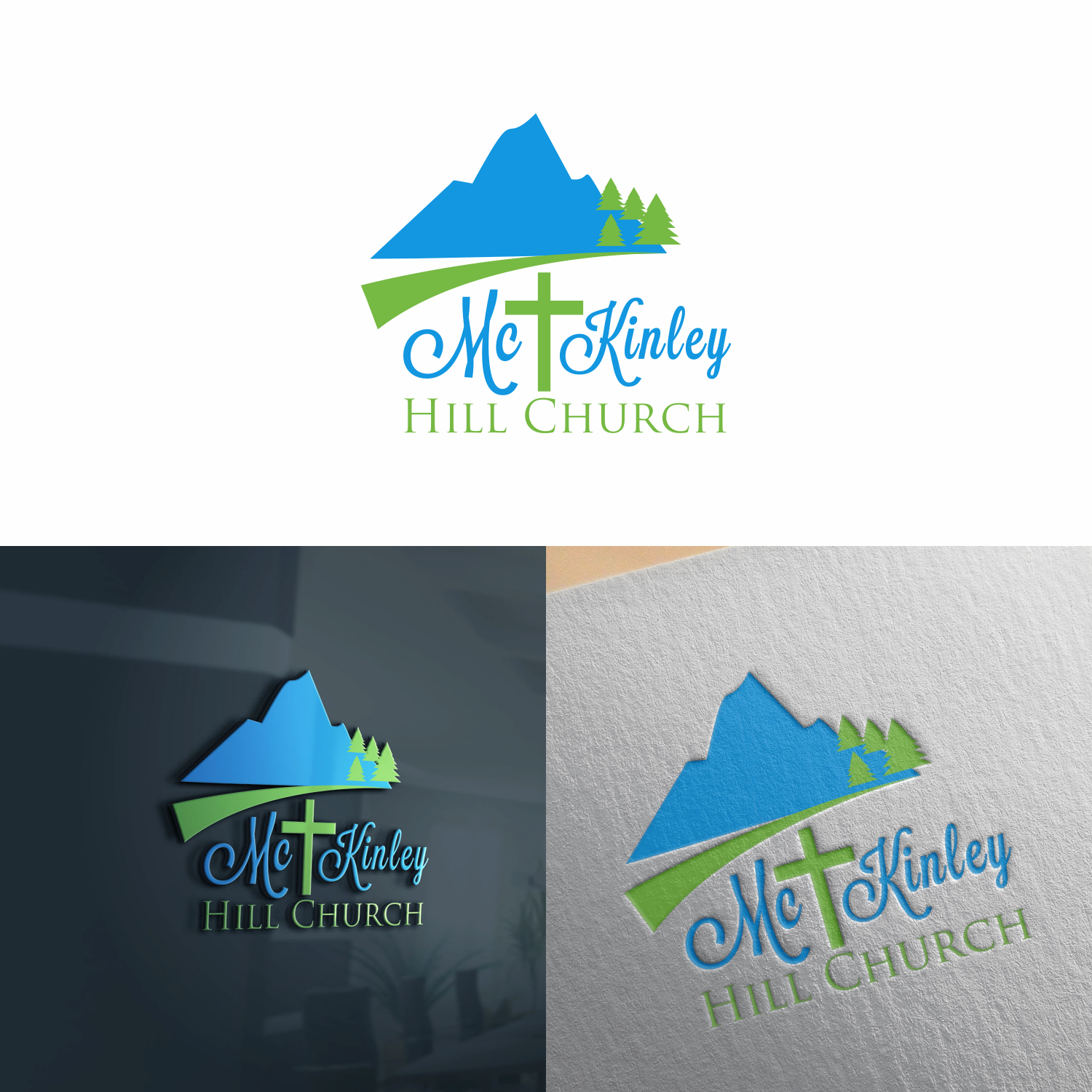 Logo Design by suthita 2 for McKinley Hill Church | Design #20968052