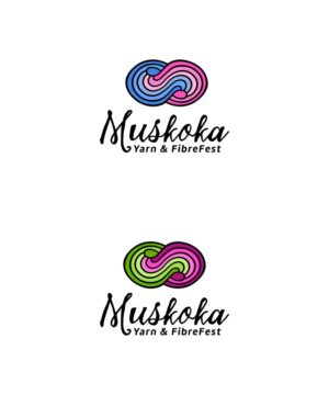Muskoka Yarn & FibreFest | Logo-Design von Amethystica