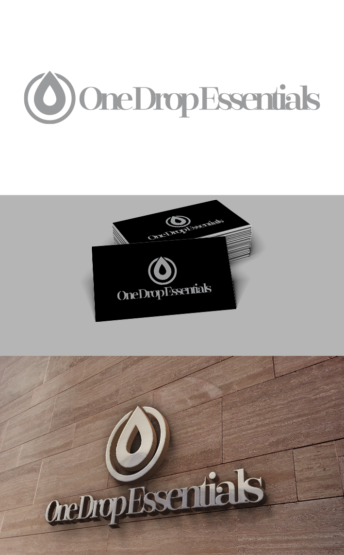 Logo Design by trufya for One Drop Essentials | Design #21014659