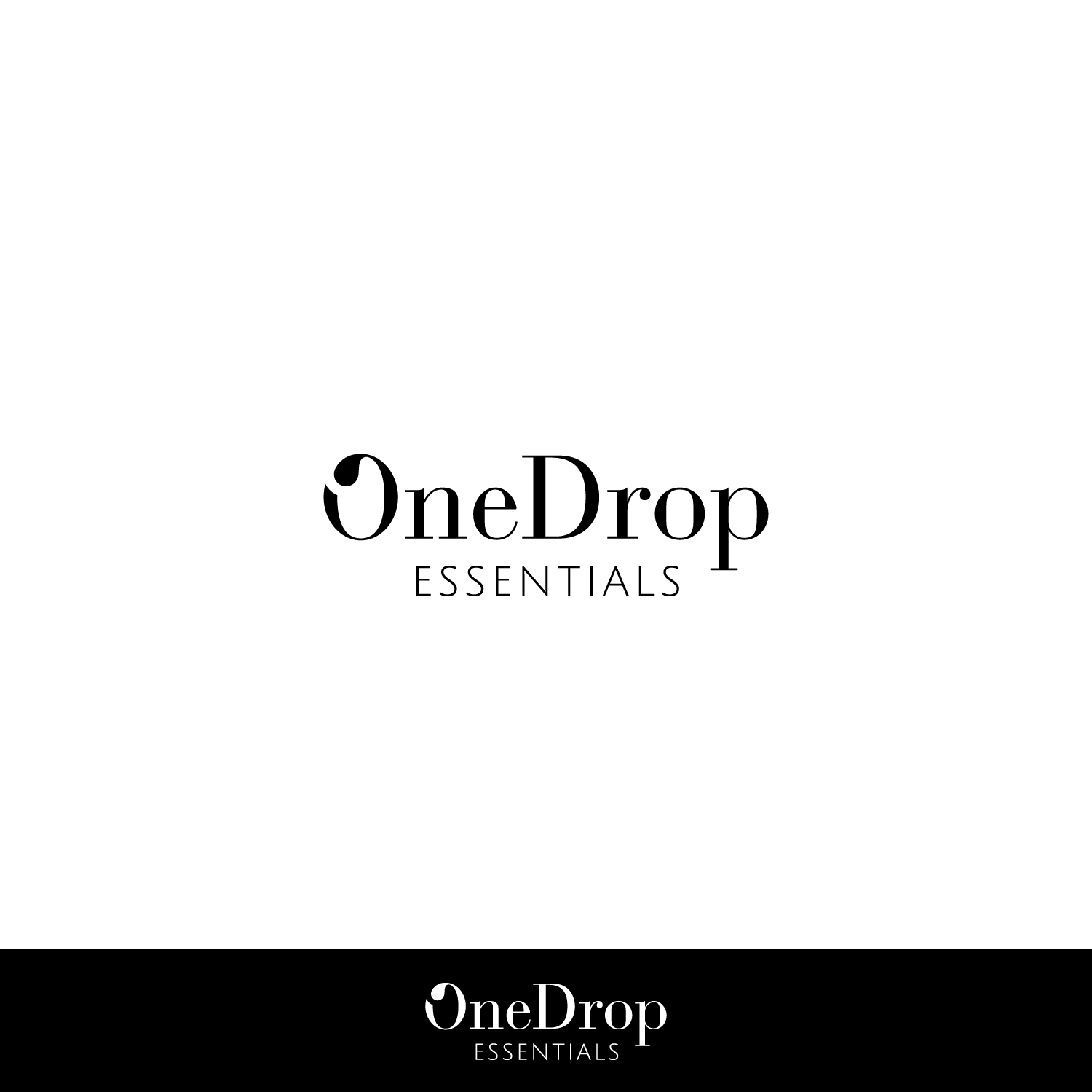 Logo Design by Ellie Afonso for One Drop Essentials | Design #21004556