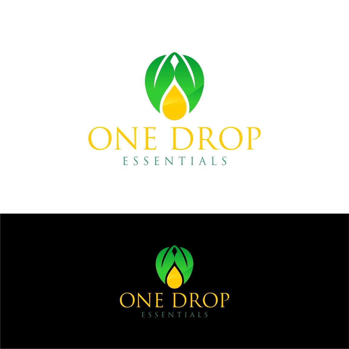 Logo Design by b4usonai for One Drop Essentials | Design #20959603