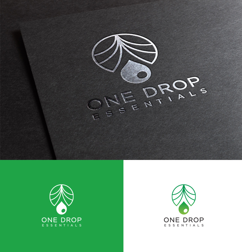 Logo Design by herumason for One Drop Essentials | Design #21012140