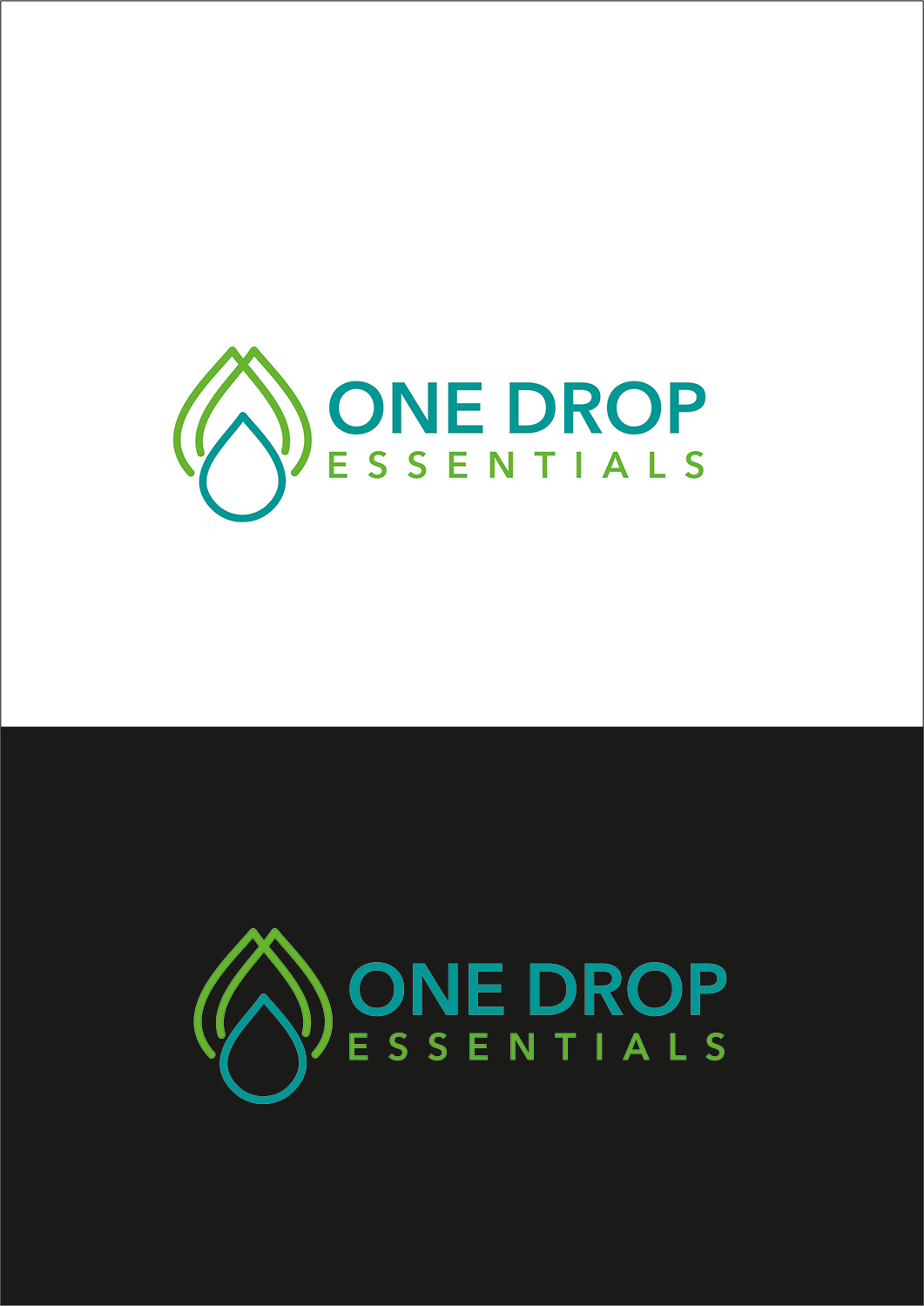 Logo-Design von Bang Bang für One Drop Essentials | Design #20959394