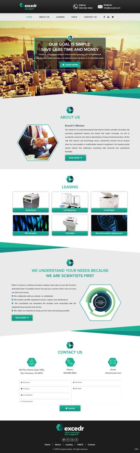 Web Design by pb for Amy Boyack | Design #20962107